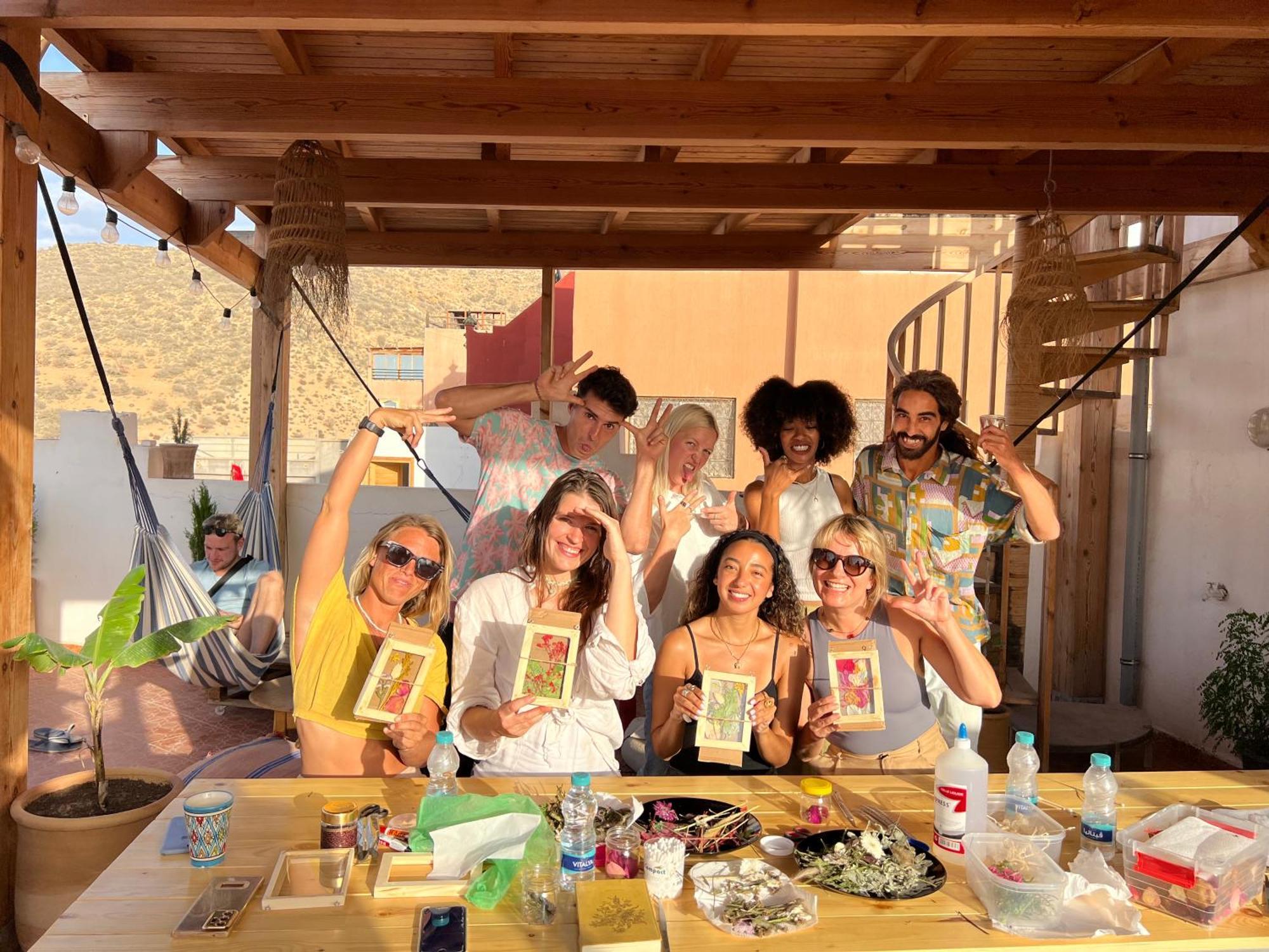 Arima Surf House Hostel Tamraght Buitenkant foto